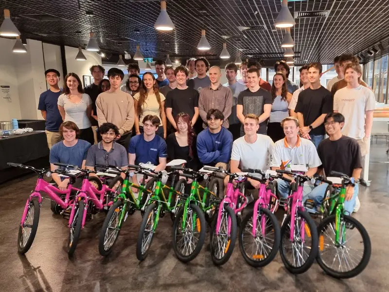 Build a Bike Charity Team Building