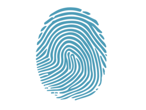 Fingerprint Blue